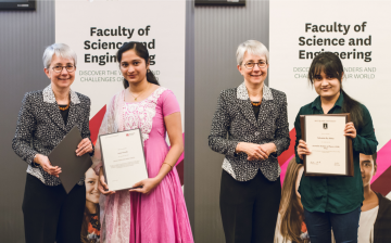 Jemy and Nabomita receive MQ research awards